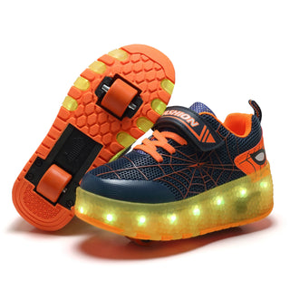Boys LED Light Roller Shoes