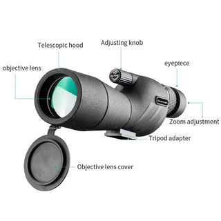 Birdwatching Target Shooting 25-75x60 HD Monocular