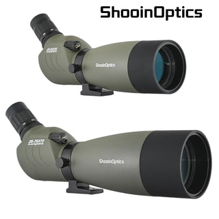 Shooin Spotting Scope SCY 20-60x60 25-75x70 FMC Bird Watching Telescope Monocular