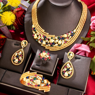 Saudi Engagement Party Jewelry Sets
