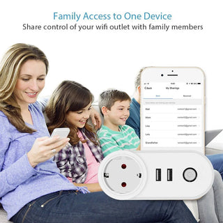 Smart Power Plug Outlet Adapter