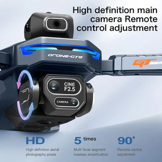 GT8 Mini Drone 8K WiFi GPS Professional HD Aerial Photography Quadcopter with Cameras Intelligent Obstacle Avoidance FPV UAV Toy