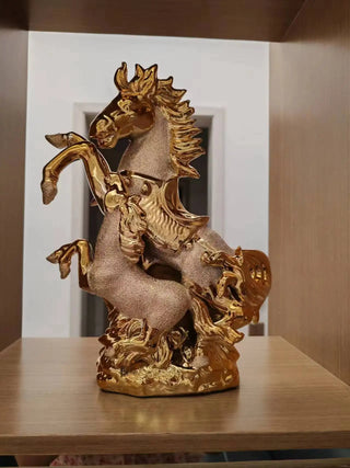 Lovers Figurine Ceramic Crafts Decoration