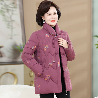 High-quality Embroidered Warm Coat