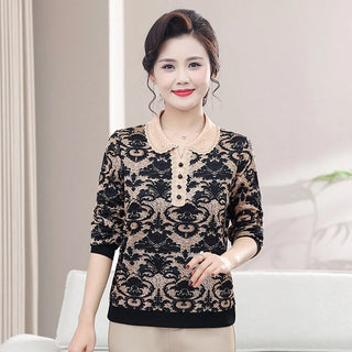 Trendy Diamond Stamping Fashion Top