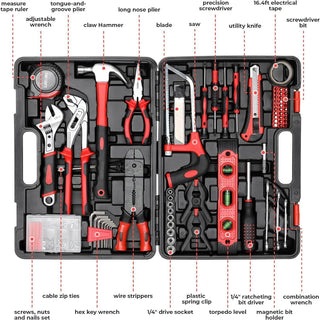 Homeowners 218-Piece Toolbox Kit