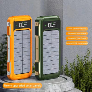 High Capacity Solar Power Bank