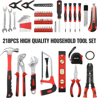 Homeowners 218-Piece Toolbox Kit