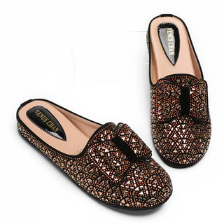 Luxury Decorated Italian Women's Slippers