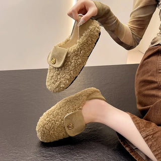 Women's Fleece Thermal Plush Slippers