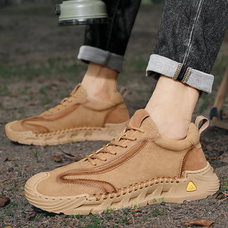 High Quality Men's Casual Shoes Handmade Leather Slip On Loafers Fashion Business Flats Leather Shoes Outdoor Sneakers Moccasins