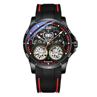 Men's Double Tourbillon Automatic Watch