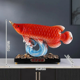 Goldfish Ornament Housewarming Decoration Gift