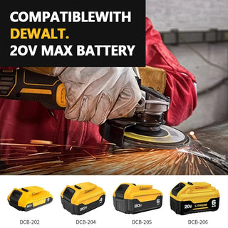 Cordless Brushless Electric Angle Grinder