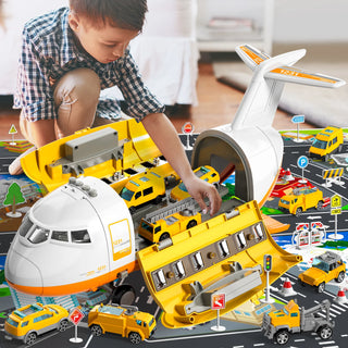 Large Transport Airplane Kids Toy