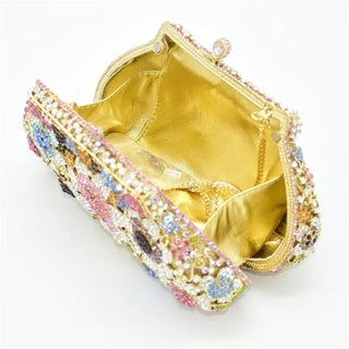Luxury Handbags Crystal Clutch Purse