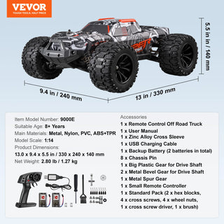 RC Car All Terrain Off-Road Toys
