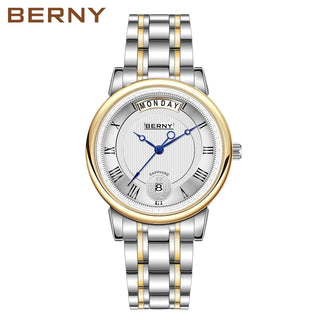 Sapphire Glass Roman Numerals Women Wristwatch