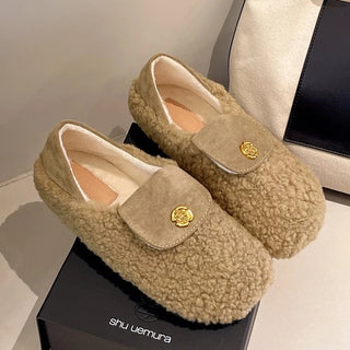 Women's Fleece Thermal Plush Slippers