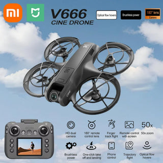 Xiaomi Mijia V666 Drone 8K Professional WIFI 5G Dron Obstacle Avoidance Brushless Altitude Headless Mode RC Quadcopter Toys 2025