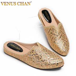 Poly Crystal Design Women's Slippers