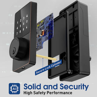 Smart Keyless Entry Deadbolt Door Lock