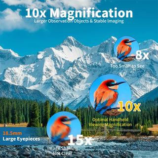 Professional Objective Lens Waterproof Binoculars