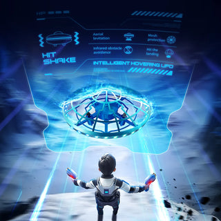 XS4 UFO Infrared Induction Flying Ball Drone For Kids Remote Control Hovering Flying Saucer Toy Indoor Outdoor Kids Gifts Toys