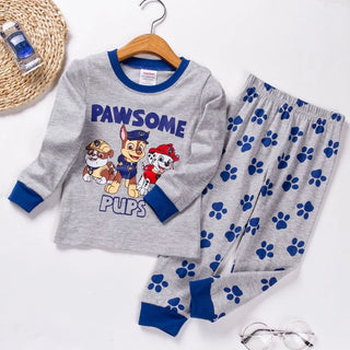 Toddler Boys Cartoon Pajamas Set