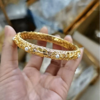 Ancient Real 24k Gold Bangles