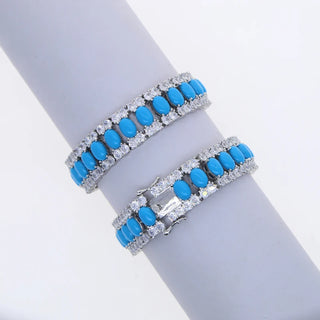 High Quality Geometric Oval Shaped Bracelets