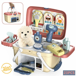 Toddlers Veterinarian Play Doctor Kit