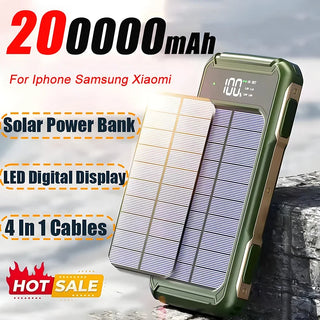 High Capacity Solar Power Bank