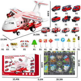 Large Transport Airplane Kids Toy