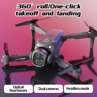 XS6 RC Mini Drone 8K HD Dual Camera 360° Obstacle Avoidance Optical Flow Indoor Outdoor Quadcopter Toys For Kids Birthday Gift