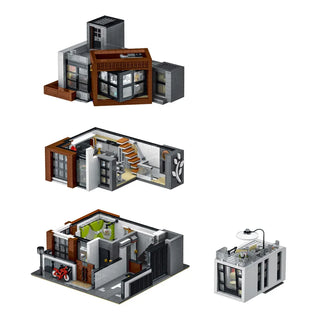Modern Architecture Building Block Set
