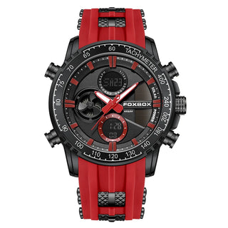 Digital Dual Display Waterproof Wristwatch