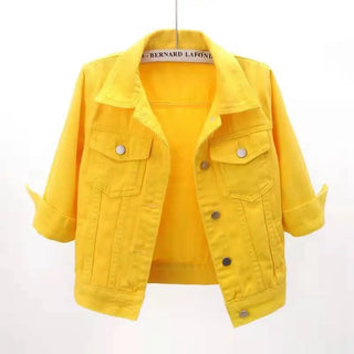 Women Loose Denim Jacket Coat