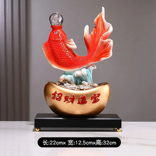 Goldfish Ornament Housewarming Decoration Gift