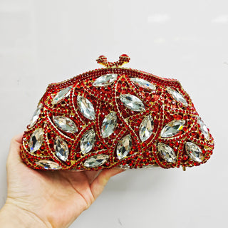 Evening Rhinestone Clutch Party Purse