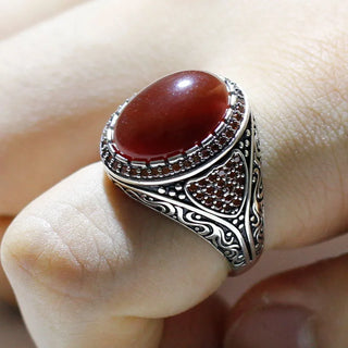 Handmade Antique Holiday Party Ring