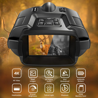 Digital Zoom Tactical Hunting Binoculars