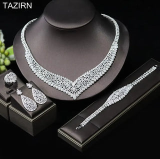 Luxury Arabic Wedding Jewelry Set
