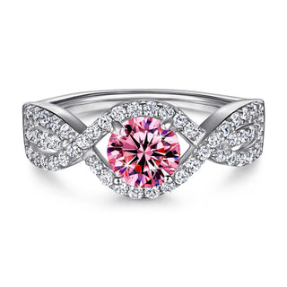 Genuine Vintage Diamond Moissanite Ring