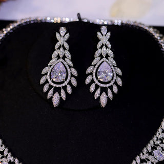 Luxury Crystal Wedding Jewelry Set