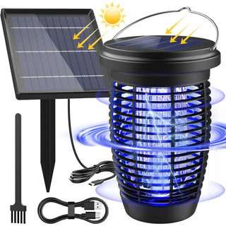 Outdoor Solar Powered Insect Zapper