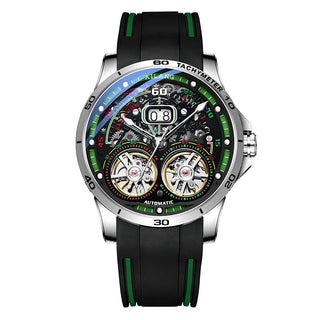 Men's Double Tourbillon Automatic Watch