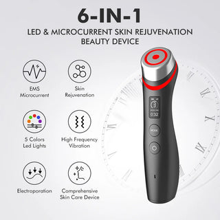 LED Vibration Massager Beauty Device