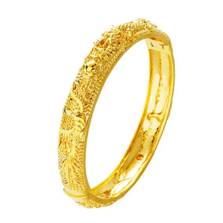 Luxury Dignity Dragon Pattern Bangle