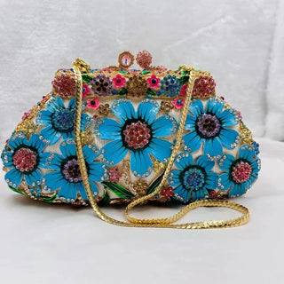 Evening Party Rhinestones Clutch Purse